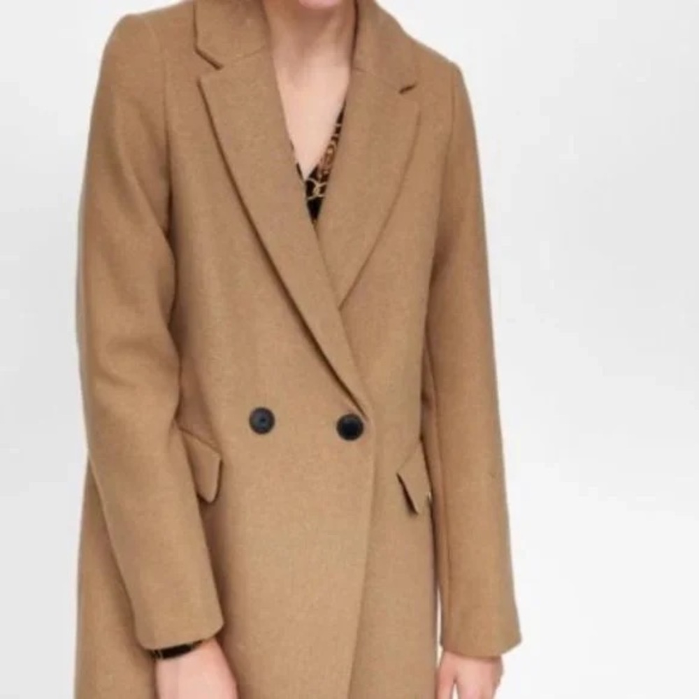 Zara Women's Camel Coat